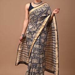 Maheshwari Block Print Saree10