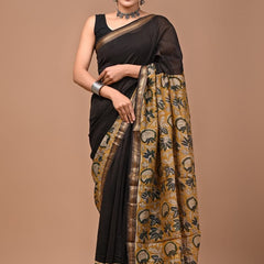 Maheshwari Block Print Saree05