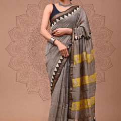 Maheshwari Block Print Saree02